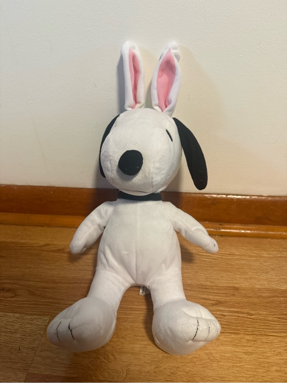 Kohls Cares Peanuts Snoopy Dog For Easter Ears Plush 14” Stuffed Animal